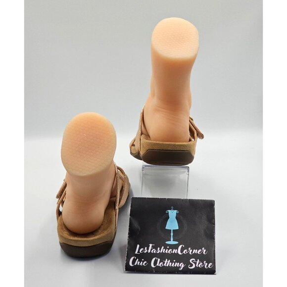 Vionic Women's Misa Rose Gold  Faux Leather Upper Adjustable Sandals Size 7 2497 - Picture 9 of 16